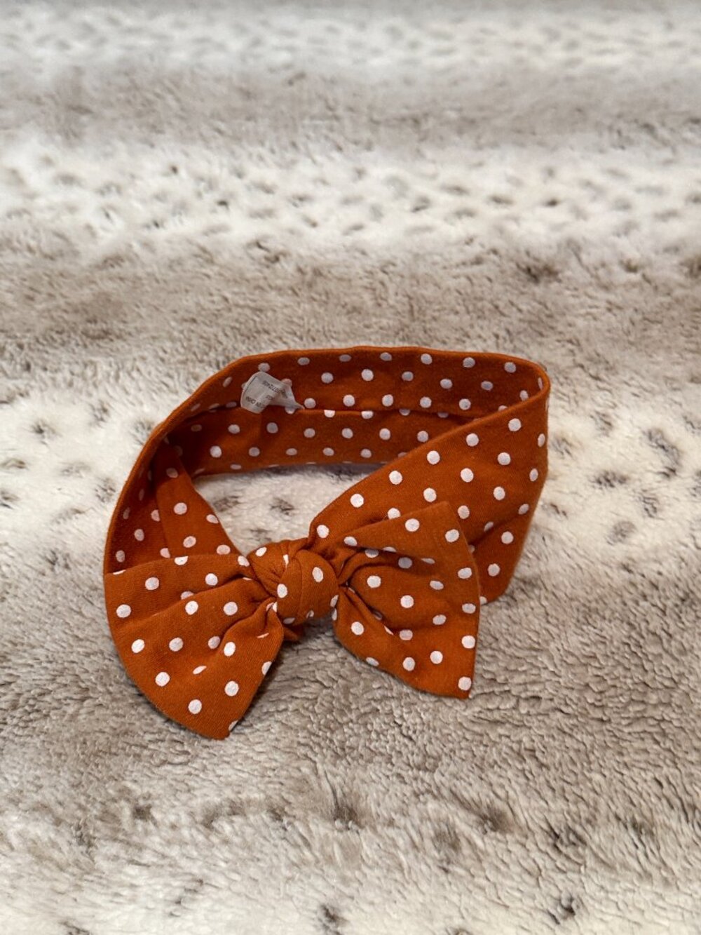 Tahari matching set baby girls 3-6 months polka dot fall Thanksgiving pumpkin - Picture 9 of 11